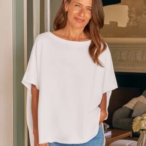 Frank & Eileen  Caplet white One Size